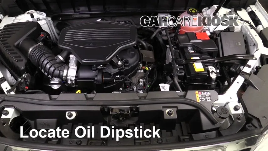 2018 GMC Acadia SLT 3.6L V6 Huile Vérifier le niveau de l'huile